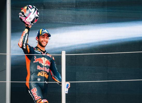 3e place pour Bastianini qui remporte le trophée MotoGP™ de Catalogne