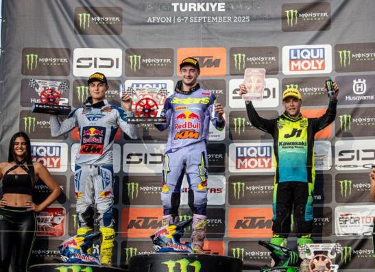 Victoire en MXGP pour Herlings en Turquie, Red Bull KTM remporte une nouvelle fois les deux catégories